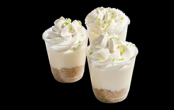 Mini cheesecakes de limón