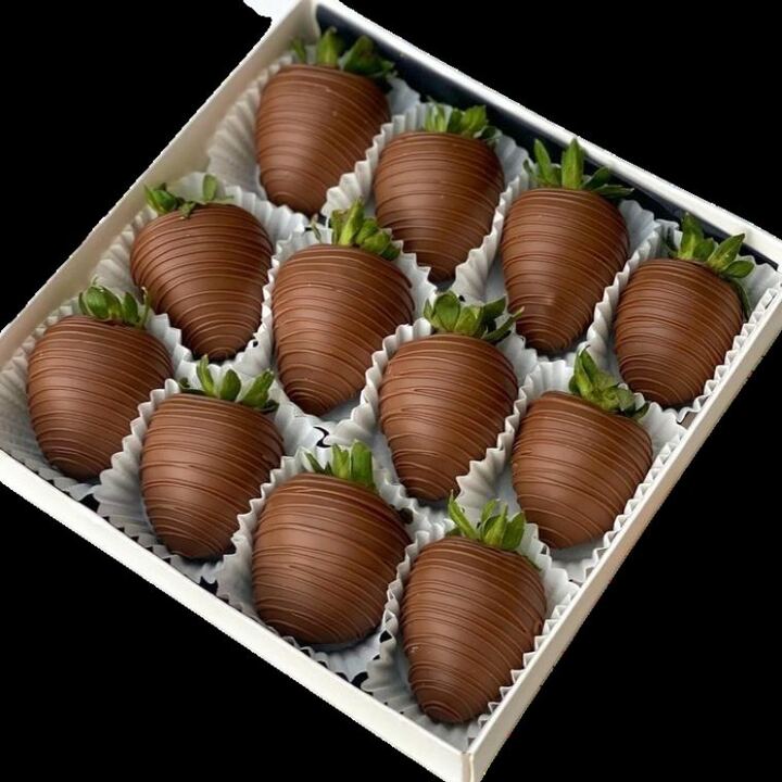 Fresas cubiertas de chocolate