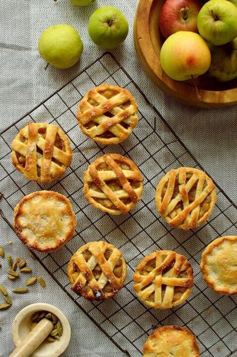 Mini pye de manzana