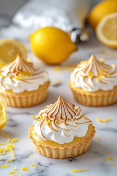 Mini tartaleta de limón