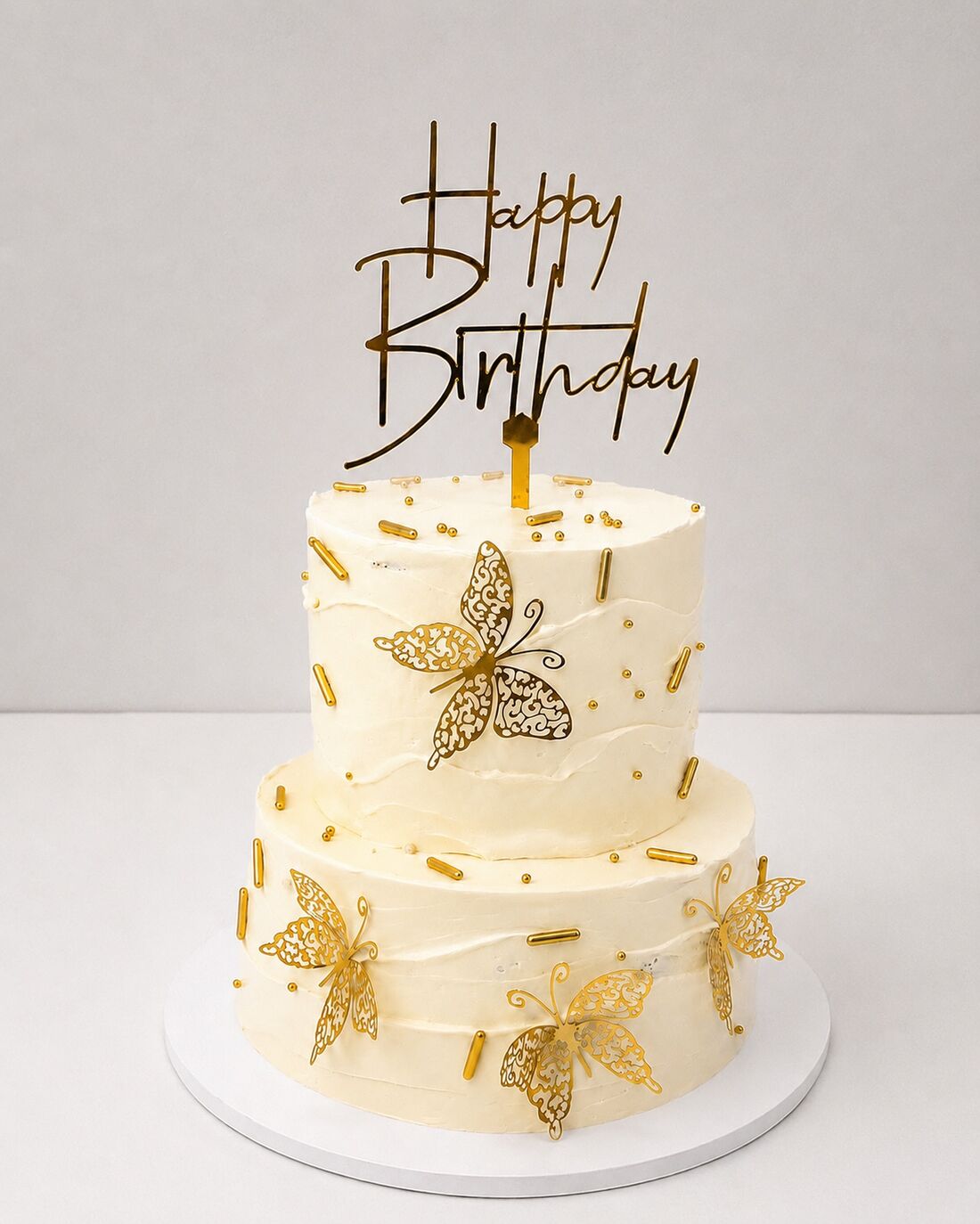 Torta Mariposas Doradas