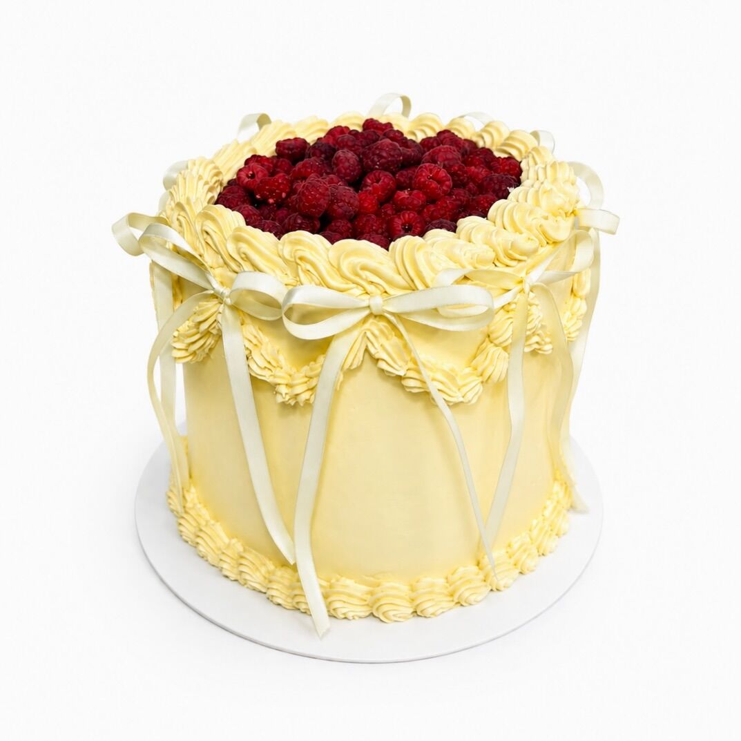 Torta Frambuesas y Encaje